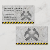 建築 | ハンマー | 具体的な注意 名刺 (正面/裏面)