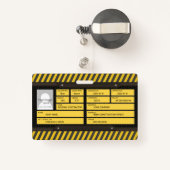 建築 バッジ (裏面リトラクタブル付き)