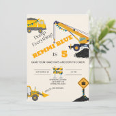 建築!バースデー 招待状 (スタンド正面)