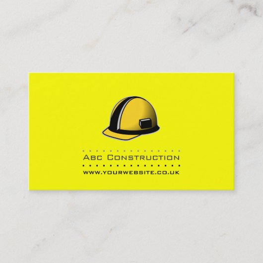 建築/ビルダー・ビジネス・カードv2 名刺 (正面)