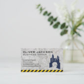 建築 |プロパティ開発者 名刺 (スタンド正面)