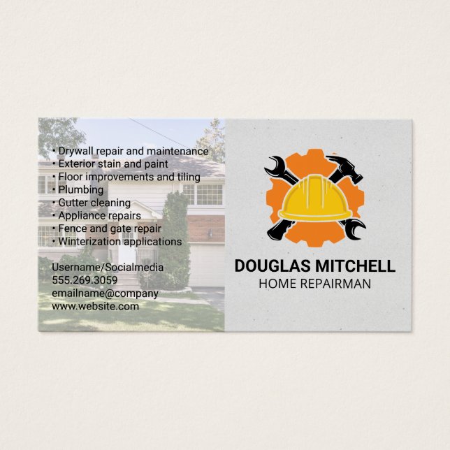 建築 | ホームリペアマンロゴ (正面)