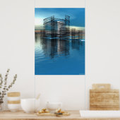 建築 ポスター (キッチン)