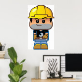 建築 ポスター (ホームオフィス)