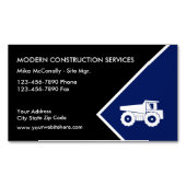 建築 マグネット名刺 (正面)