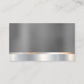 建築 |メタリック |ハンマー工具を見る 名刺 (裏面)