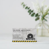 建築 | 丸鋸盤 | 具体的な注意 名刺 (スタンド正面)