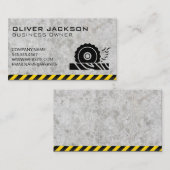 建築 | 丸鋸盤 | 具体的な注意 名刺 (正面/裏面)