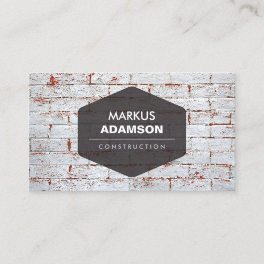 建築、修理、便利屋の名刺 名刺 (正面)