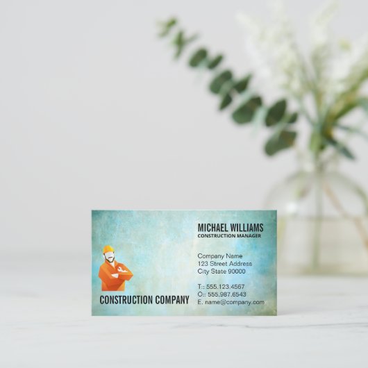 建築 名刺 (スタンド正面)