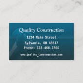 建築 名刺 (裏面)