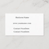 建築 名刺 (裏面)