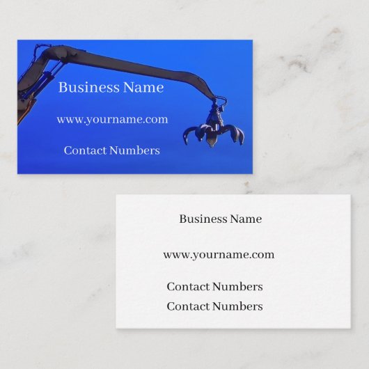 建築 名刺 (正面/裏面)