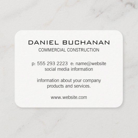 建築 名刺 (裏面)