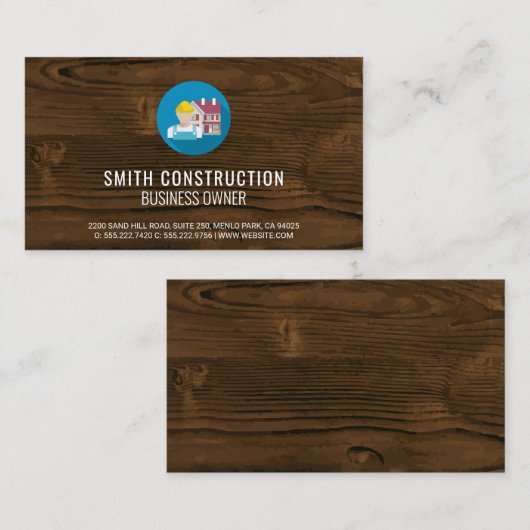 建築 名刺 (正面/裏面)