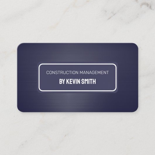 建築 名刺 (正面)