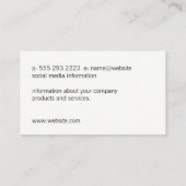 建築 名刺 (裏面)