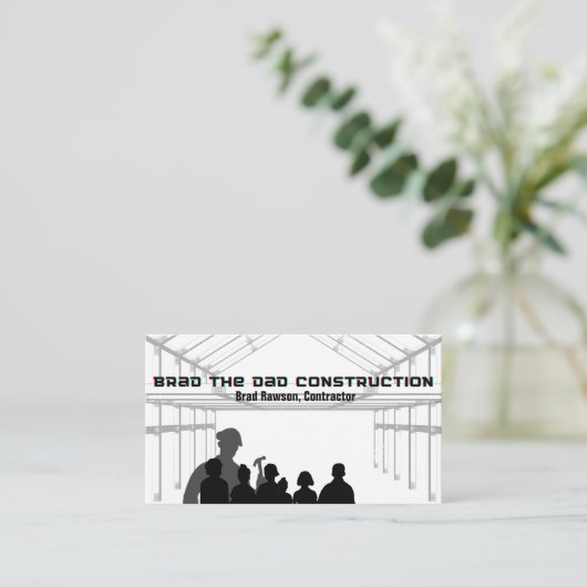 建築 名刺 (スタンド正面)