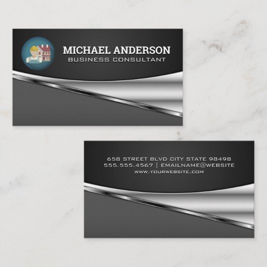 建築 名刺 (正面/裏面)