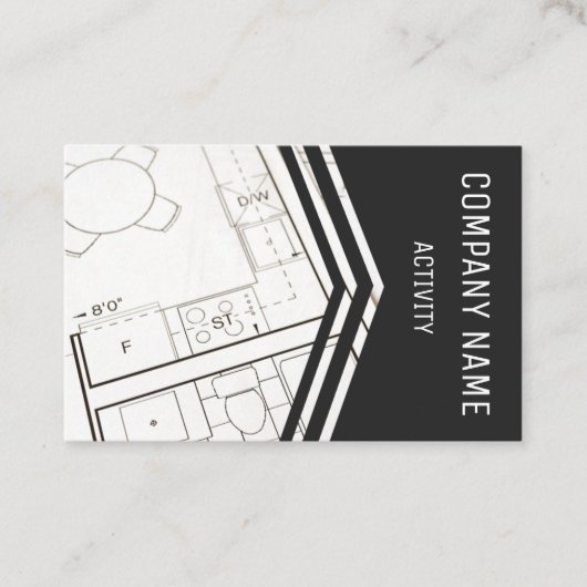 建築 名刺 (正面)