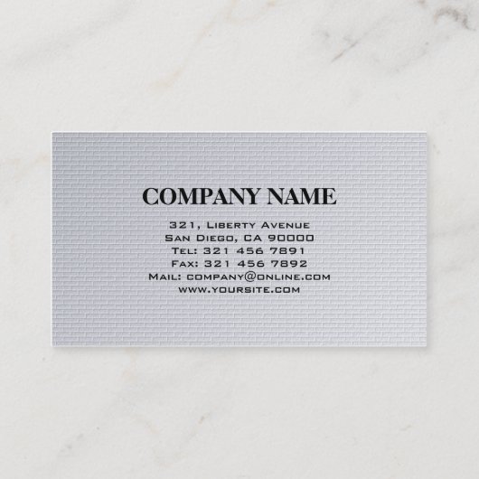 建築-名刺 名刺 (裏面)