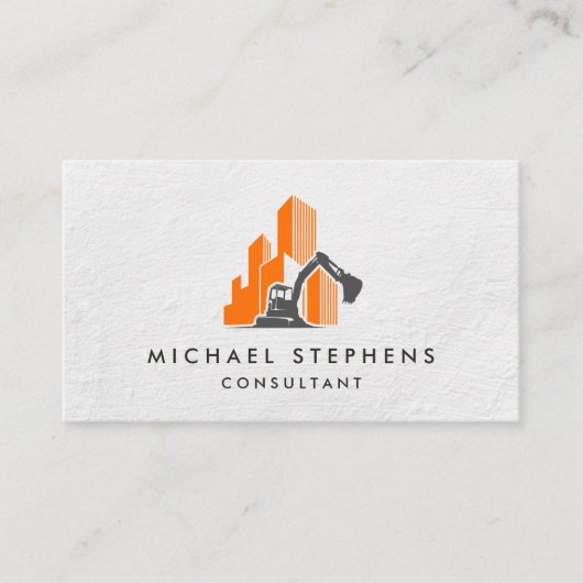 建築 |地球引越し業者 |商用建物 名刺 (正面)