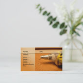 建築/大工 名刺 (スタンド正面)