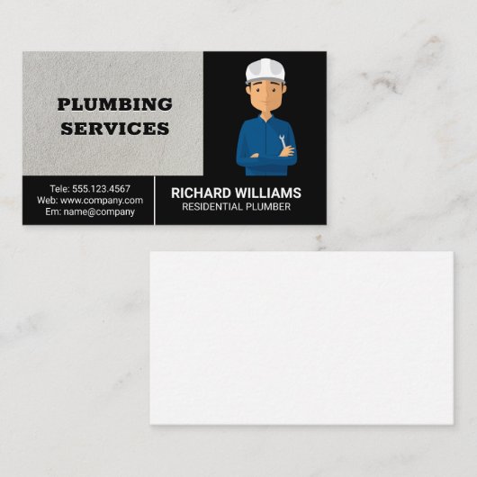 建築 |大工 名刺 (正面/裏面)