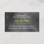 建築/契約モダン者 名刺 (裏面)