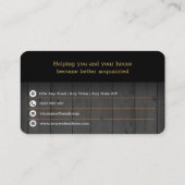 建築 |契約者 |ハンディマン 名刺 (裏面)