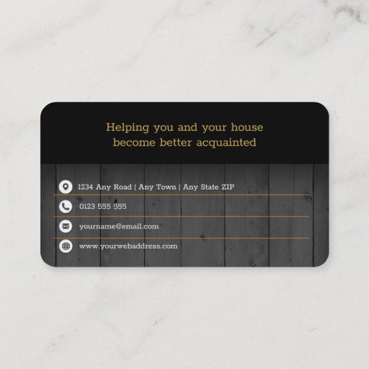 建築 |契約者 |ハンディマン 名刺 (裏面)