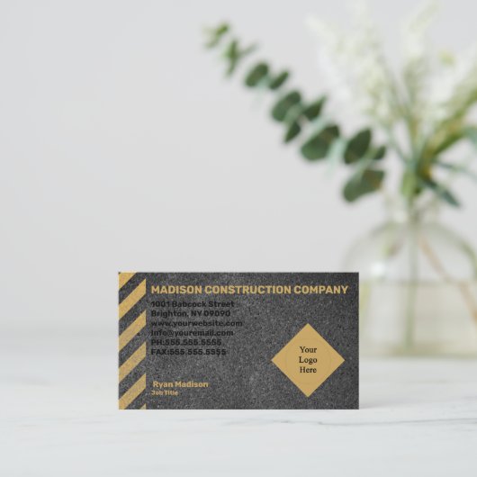 建築 |契約者  名刺 (スタンド正面)