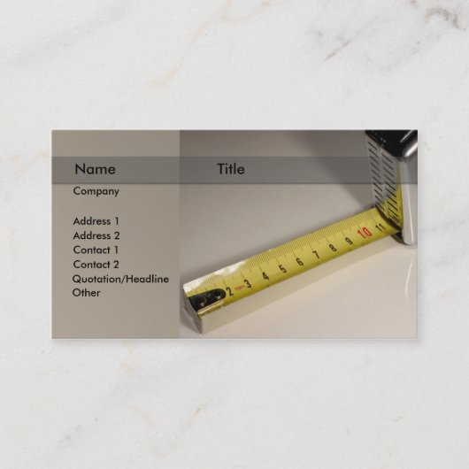 建築/建築家/デザイナー 名刺 (正面)