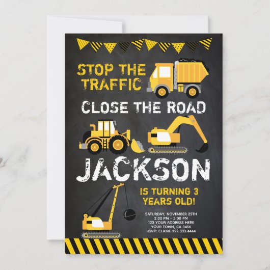 建築 招待状 (正面)