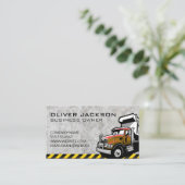 建築 |産業用トラック 名刺 (スタンド正面)