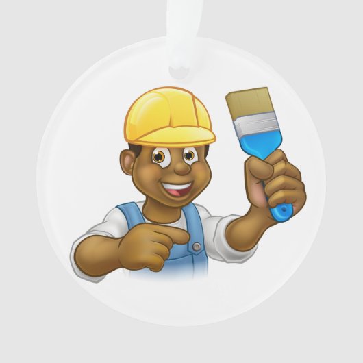 建築/画家/手作りオーナメント オーナメント (正面)