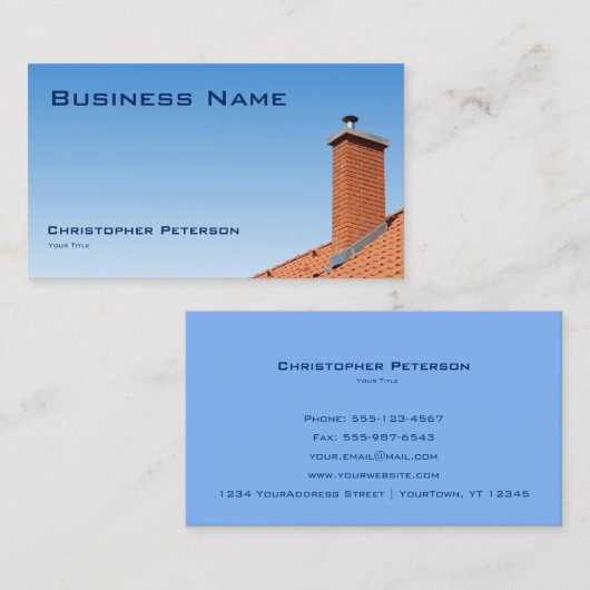 建築-石工 名刺 (正面/裏面)