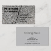 建築 – 組積造名刺 名刺 (正面/裏面)