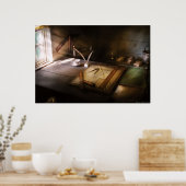 建築 – 製図テーブル ポスター (キッチン)