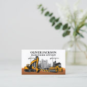 建築 |重機 |開発者 名刺 (スタンド正面)