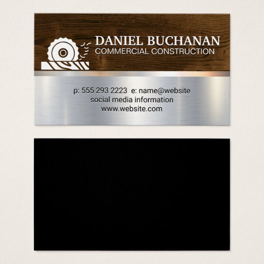 建築 |金属製丸鋸 (正面&裏面)