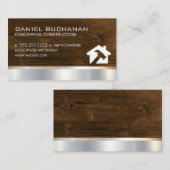 建築 |金属（木材） |ハンマーホームロゴ 名刺 (正面/裏面)