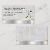 建築 |金属（木材） |レンチハンマー 名刺 (正面/裏面)