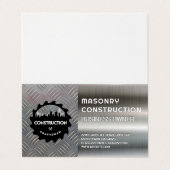 建築 |金属 |鉄鋼 名刺 (外部フラット)