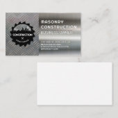 建築 |金属 |鉄鋼 名刺 (正面/裏面)