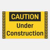 建築 長方形シール (正面)