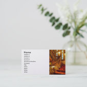 建築 – 階段 – 二階を覗いてみよう 名刺 (スタンド正面)