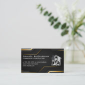 建築 | General Contractorロゴ 名刺 (スタンド正面)