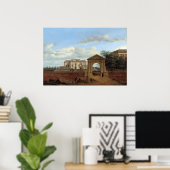 建築 – Jan van der Heydenファインアートポスター ポスター (ホームオフィス)