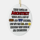 建築…OMG WTFロール セラミックオーナメント (右)